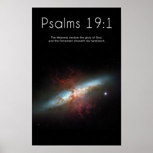 Affiche de 19:1 de psaumes