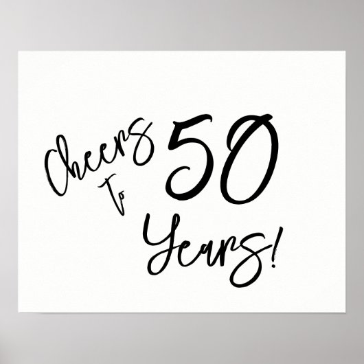 Affiche de 50 ans (Devant)