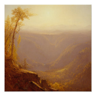 Affiche de A Gorge in the Mountains (1862) 