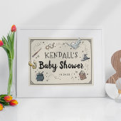 Affiche de Baby Shower Harry Potter