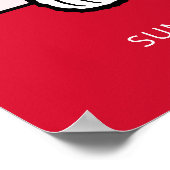 Affiche de Baby Shower Snoopy | Petit Chéri (Coin)