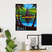 Affiche de Bali (Bureau à domicile)