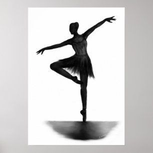 Affiche de ballerine de "grâce"