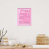 Affiche de ballet (Cuisine)