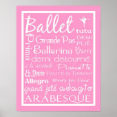 Affiche de ballet (Devant)