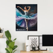 Affiche de ballet (Bureau à domicile)