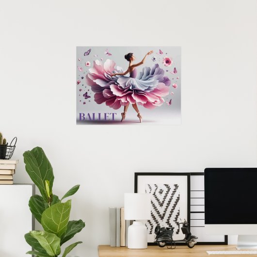Affiche de ballet (Bureau à domicile)