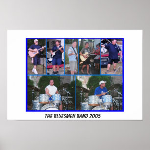 AFFICHE de bande de Bluesmen