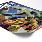 Affiche de bande dessinée inconnue décembre 1939 (Coin)