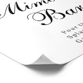 Affiche de bar à Eucalyptus Mimosa (Coin)