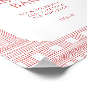 Affiche de bar à mimosa pour fête de déesse (Coin)