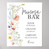 Affiche de bar Mimosa (Devant)