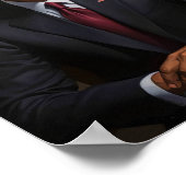 Affiche de Barack Obama, impression d'art, mur de (Coin)
