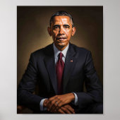 Affiche de Barack Obama, impression d'art, mur de (Devant)
