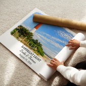 Affiche de Barnegat Light New Jersey, Aquarelle