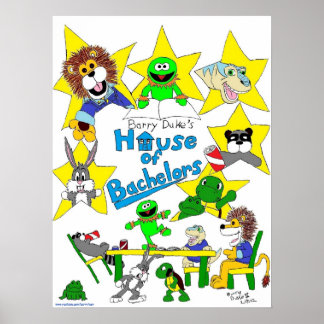 Affiche de Barry Duke, LA MAISON DES BACHELORS