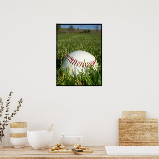 Affiche de baseball (Cuisine)
