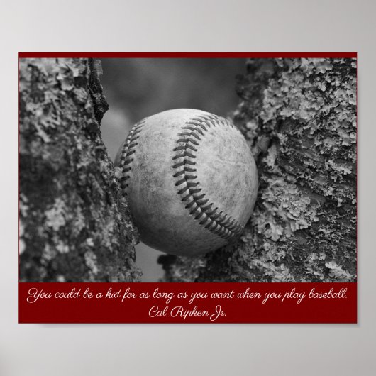 Affiche de baseball Cal Ripken (Devant)