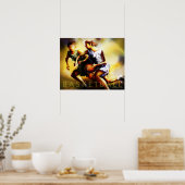 Affiche de basket-ball (Cuisine)