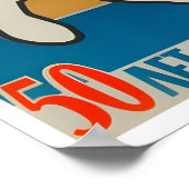 Affiche de basket-ball Impression de sport russe A (Coin)