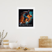 Affiche de basketball (Cuisine)