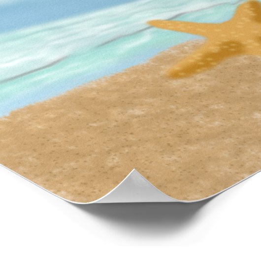 Affiche de Beach LOVE (Coin)