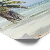 affiche de beach Palms (Coin)
