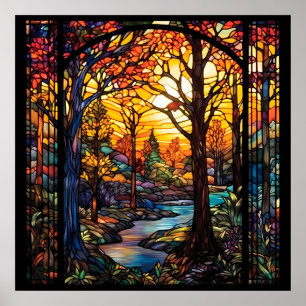 Affiche de beauté d'automne