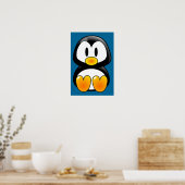 affiche de bébé pingouin tux (Cuisine)