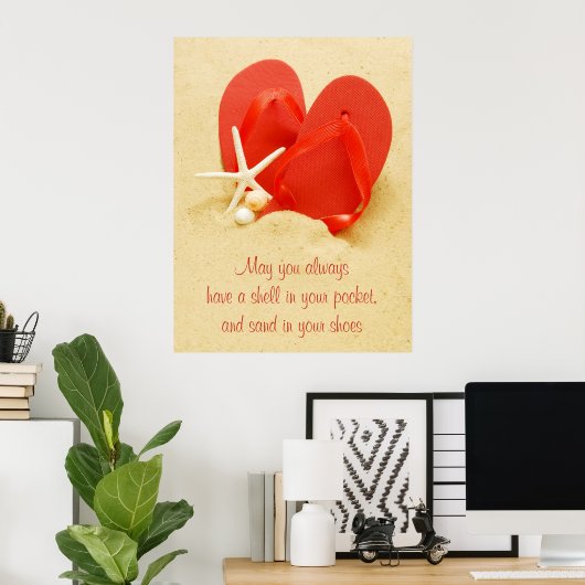 Affiche de bénédiction d'été (Bureau à domicile)