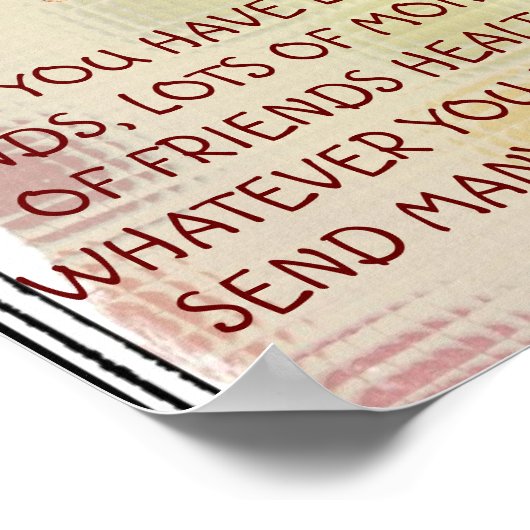 Affiche de bénédiction irlandaise (Coin)