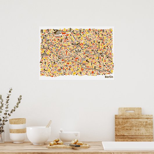 Affiche de Berlin (Cuisine)