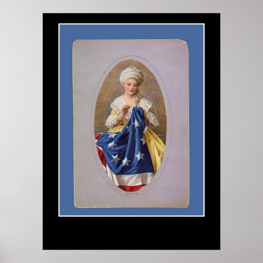 Affiche de Betsy Ross et le drapeau (Devant)