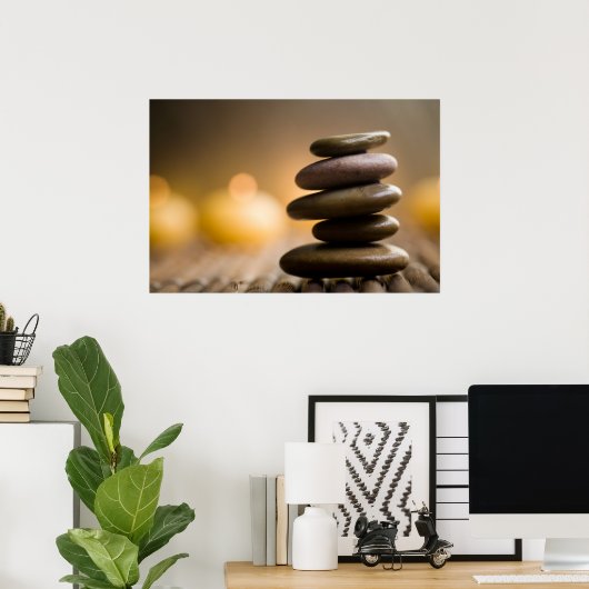 Affiche de bien-être (Bureau à domicile)