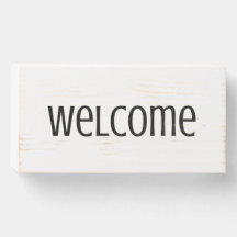 Affiche de bienvenue