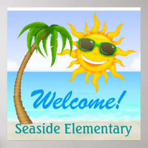 Affiche de bienvenue à l'école - SRF