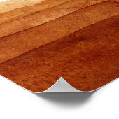 Affiche de bienvenue Abstraite du désert de Terrac (Coin)