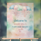 Affiche de bienvenue acrylique jumeaux garçon et f (Neutre)