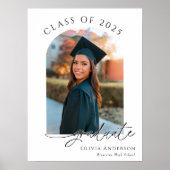 Affiche de bienvenue avec photo (Devant)