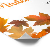 Affiche de bienvenue Baby shower à secteurs Cutie (Coin)