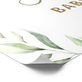 Affiche de bienvenue Baby shower d'arche de Noah à (Coin)