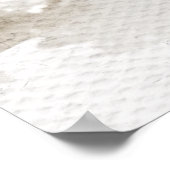 Affiche de bienvenue Baby shower de la forêt de ce (Coin)