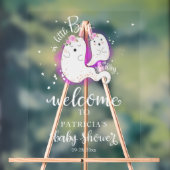 Affiche de bienvenue Baby shower de Little Boo Hal (Neutre)