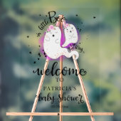 Affiche de bienvenue Baby shower de Little Boo Hal (Neutre)