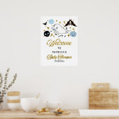 Affiche de bienvenue Baby shower de Little Boo Hal (Cuisine)