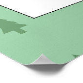 Affiche de bienvenue Baby shower d'hiver de Little (Coin)