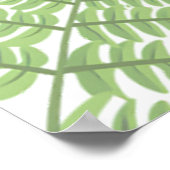 Affiche de bienvenue Baby shower Dinosaur aquarell (Coin)