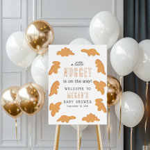Affiche de bienvenue Baby shower Little Nugget