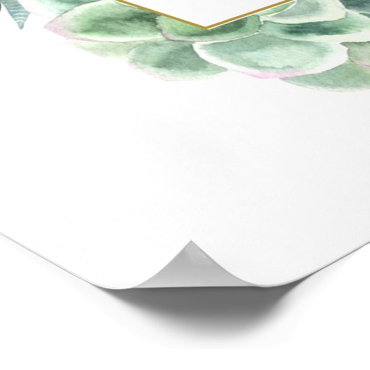 Affiche de bienvenue Baby shower réussie (Coin)