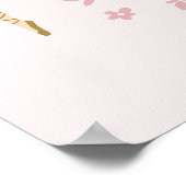 Affiche de bienvenue Ballet Party ・ Poster de Ball (Coin)